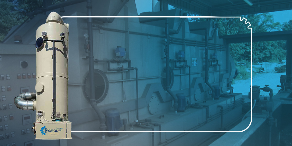 Filtri Scrubber per l'abbattimento vapori industriali