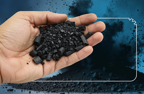 Activated carbon filtration against VOCs and odors